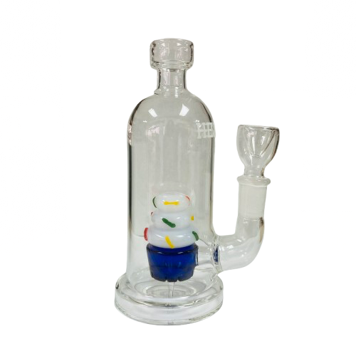 6.5" WaterPipe - Hemper Mocha Shape Inside (WPSCYL) - MK Distro