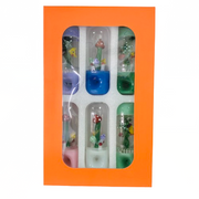 Apex - 5" Mushroom Hand Pipe 6pk Set (HPD-1101) - MK Distro