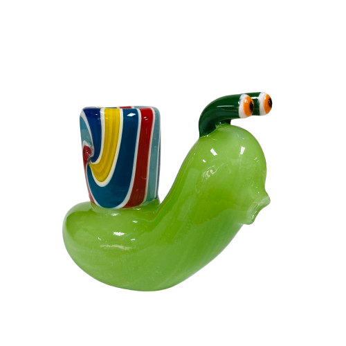 4.2" Hand Pipe - Snail Design (GHP1057) - MK Distro