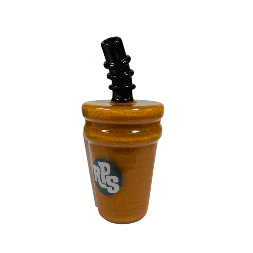 4.5" Hand Pipe - Drinking Cup Design (GHP1717) - MK Distro