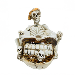 Skull with Pet Spider 3D Design Ashtray (ASH90)