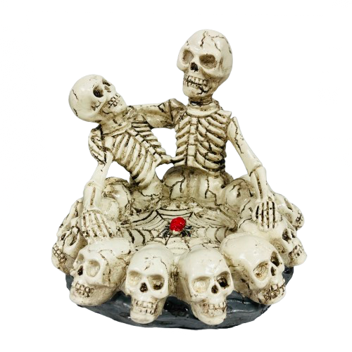Skull with Pet Spider 3D Design Ashtray (ASH90) - MK Distro