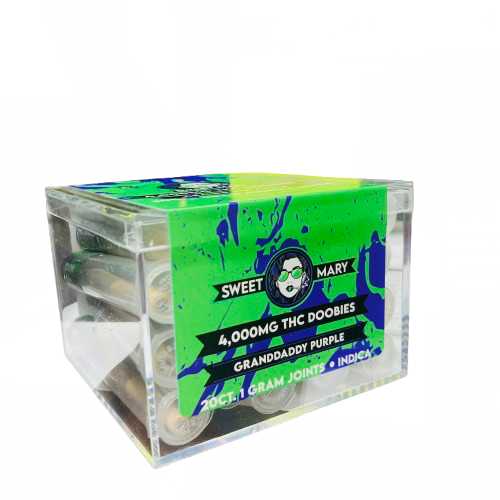 Sweet Mary - THC Doobies (4000mg) - Delta Pre-Rolls (1g x 20ct) - MK Distro