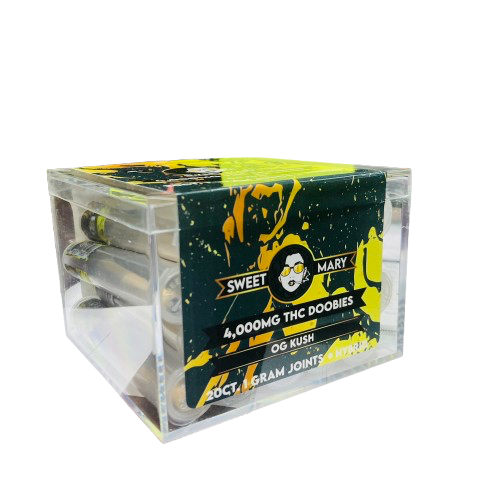 Sweet Mary - THC Doobies (4000mg) - Delta Pre-Rolls (1g x 20ct) - MK Distro