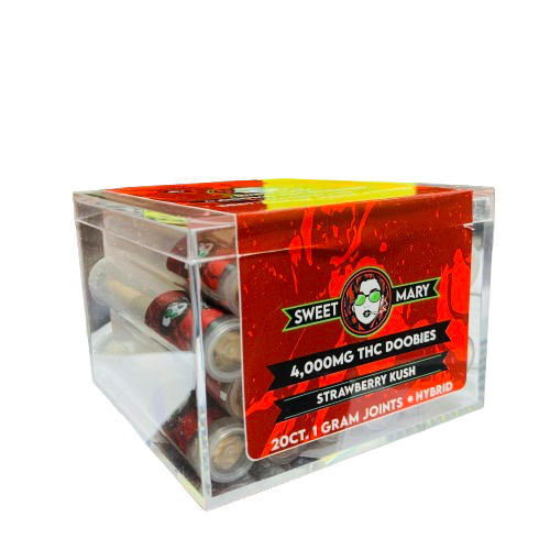 Sweet Mary - THC Doobies (4000mg) - Delta Pre-Rolls (1g x 20ct) - MK Distro