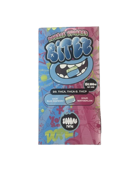 Ocho Extracts - Double Stacked Bitez (D8 + THCA + THCB + THCP) - Delta Edibles (2000mg x 60) - MK Distro