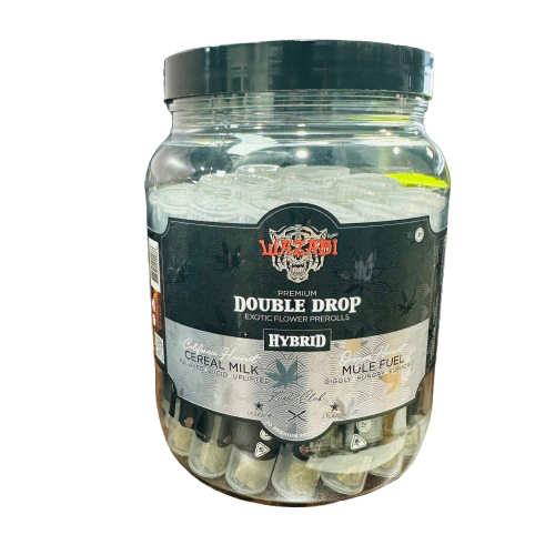 Wazabi Exotics - 2 in 1 Premium Double Drop Exotic Flower (California vs Oregon) Pre-Rolls (1.5g x 30ct) - MK Distro