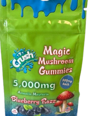 Crush Magic Mushrooms - Nootropic Gummies (500mg) (10ct)