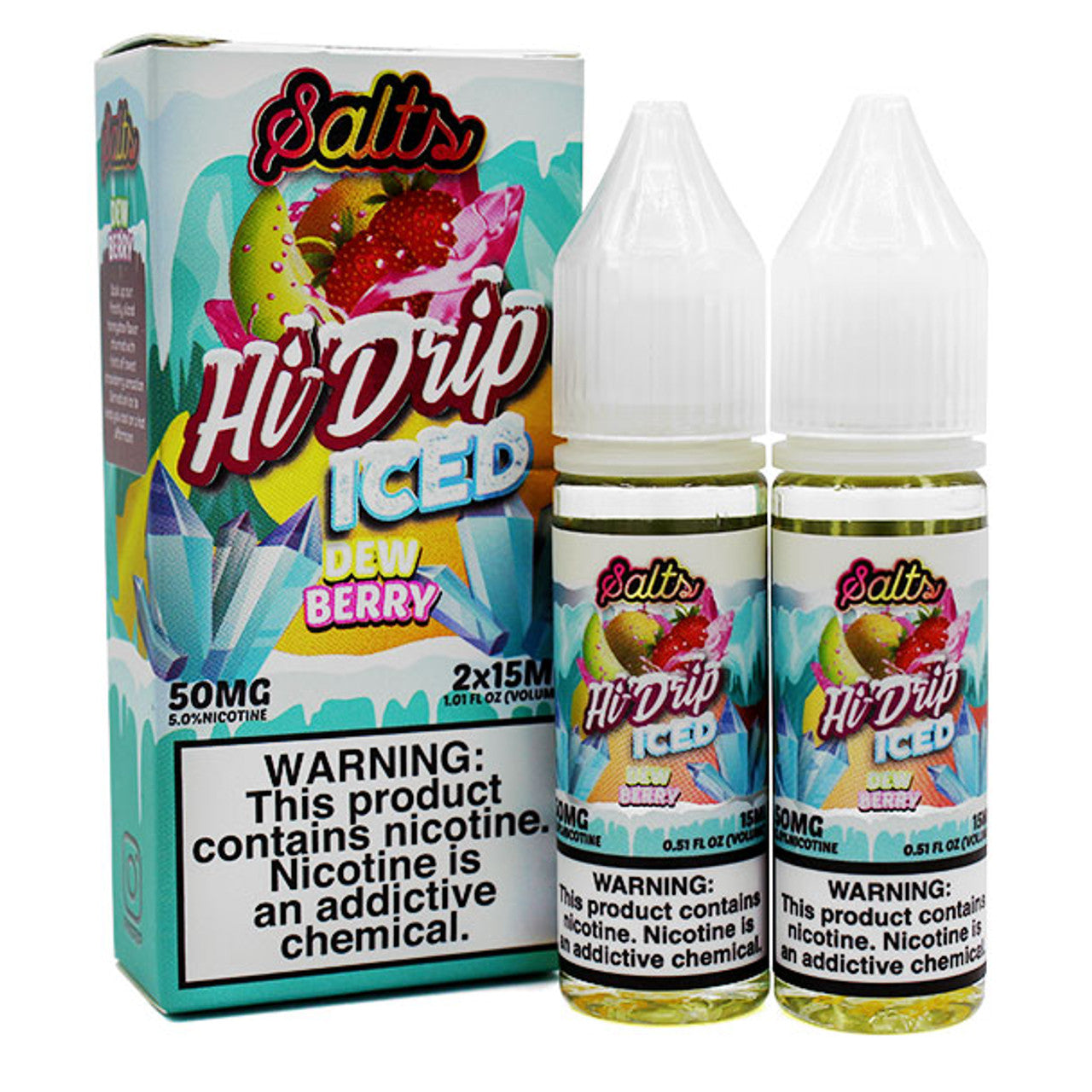 Hi Drip Salts Iced - Salt Nic E-Liquid (30mL / 50mg)