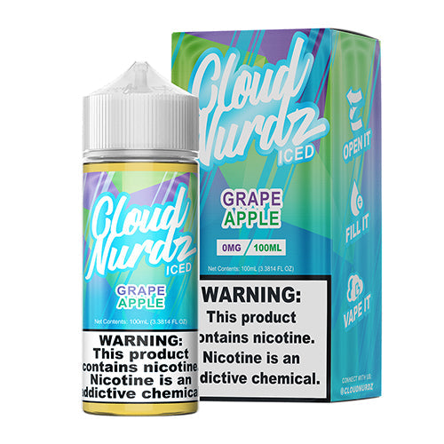 Cloud Nurdz - Premium E-Liquid (100mL / 0mg) - MK Distro