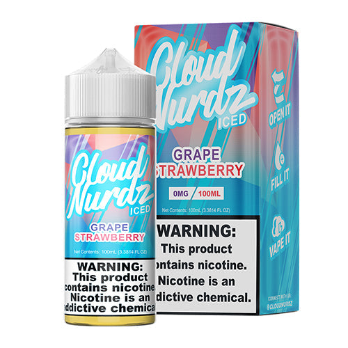 Cloud Nurdz - Premium E-Liquid (100mL / 0mg) - MK Distro