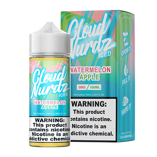 Cloud Nurdz - Premium E-Liquid (100mL / 0mg) - MK Distro