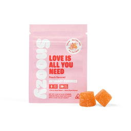 Snoozy - Love is All You Need(Intimacy Gummies 5mg THC+ 20mg CBD) - Box of 20 - MK Distro