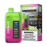 Oxbar x Pod Juice Ice-Nic Control - Disposable Vapes (5% - 35,000 Puffs) - Box of 5 - MK Distro