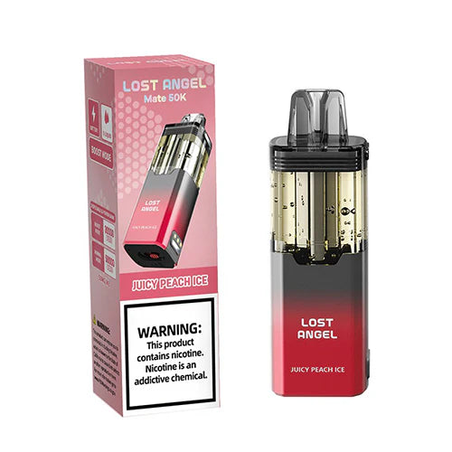 Lost Angel Mate - BUILT IN USA Disposable Pod (5% - 50,000 Puffs) - Box of 5 (TEXAS COMPLIANT)