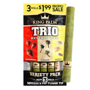 King Palm - 3gm Extendo Size Cones Variety Pack - Cones (15 Packs x 3 Cones) - MK Distro