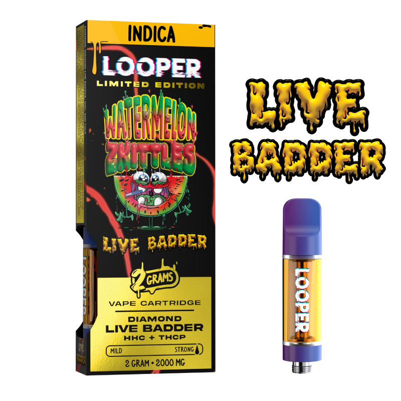 Looper - Live Badder (THCA) Cartridges (2g)