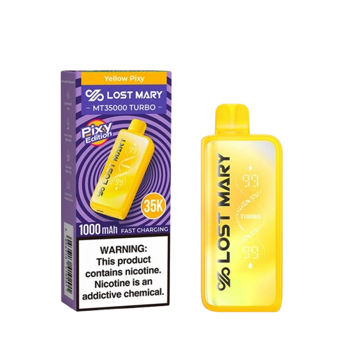 Lost Mary MT 35K Turbo Pixy Edition - Disposable Vape (5%) (Box of 5) - MK Distro