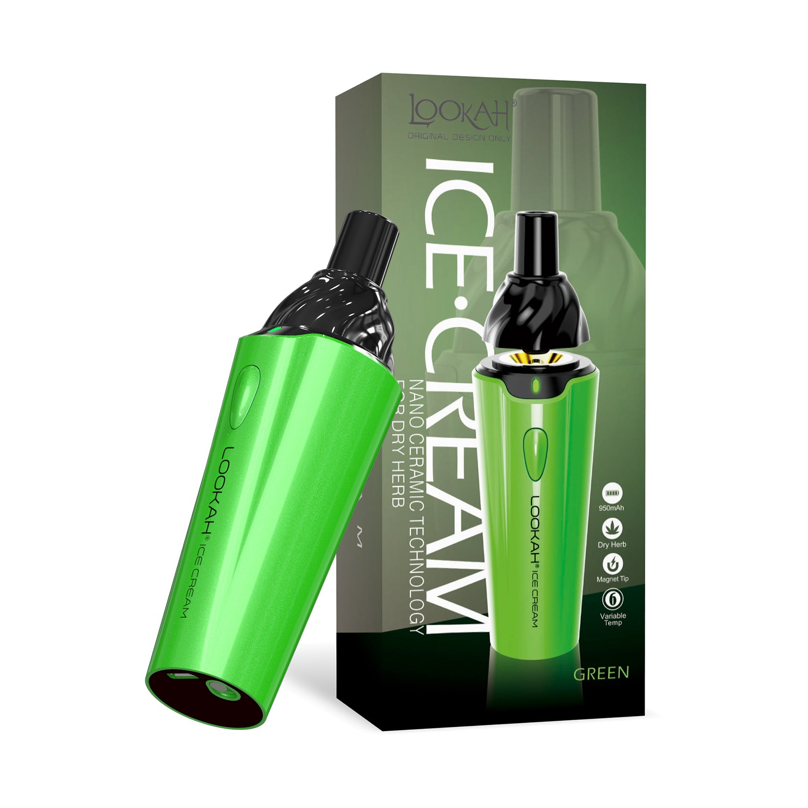 Lookah - Ice Cream Dry Herb Vaporizer Pen - MK Distro