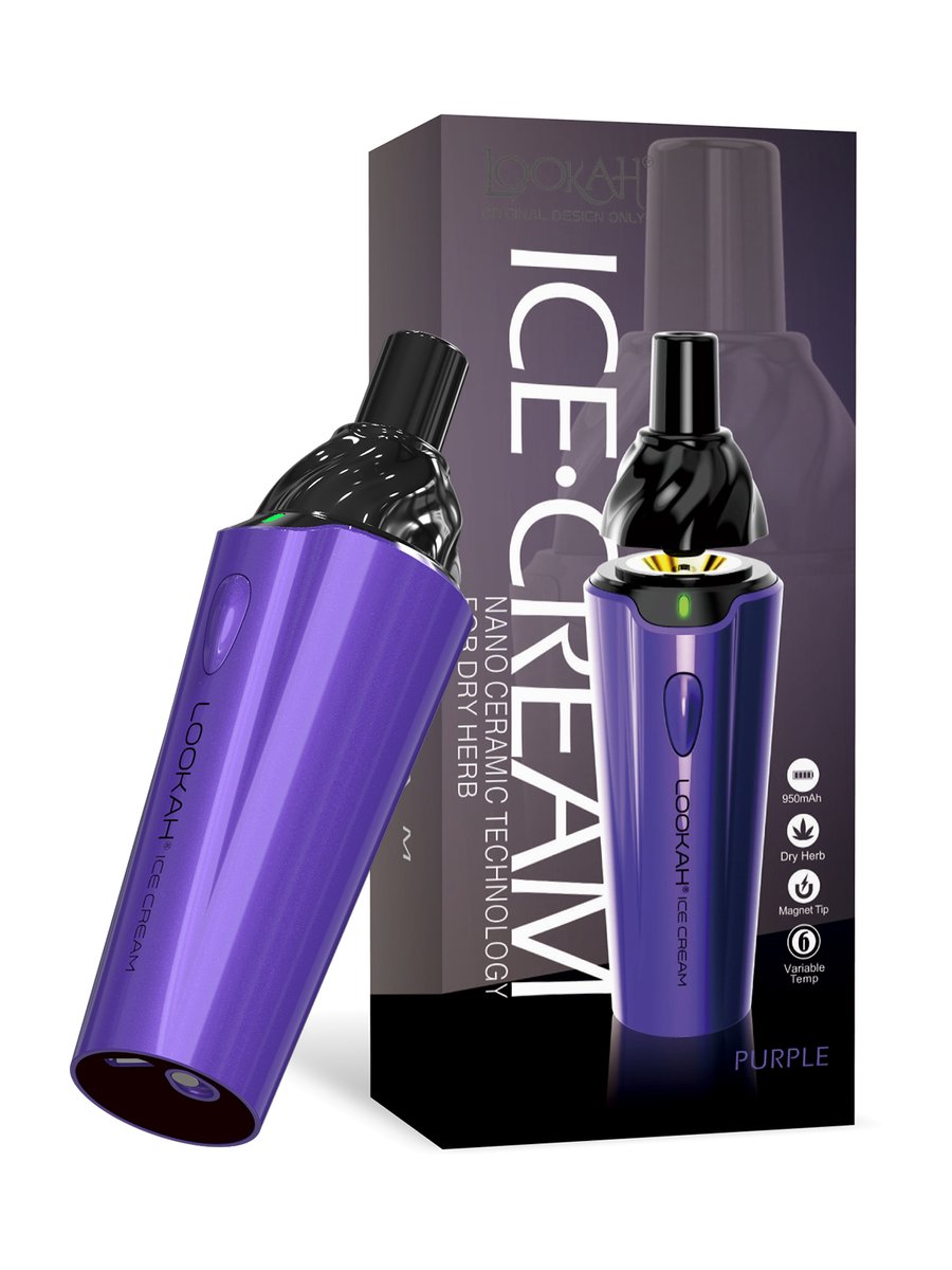 Lookah - Ice Cream Dry Herb Vaporizer Pen - MK Distro