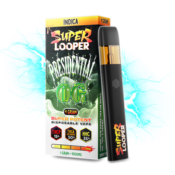 Looper - Super Looper (THC-P+THC-A+HHC) - Hemp Disposables (1g) - MK Distro