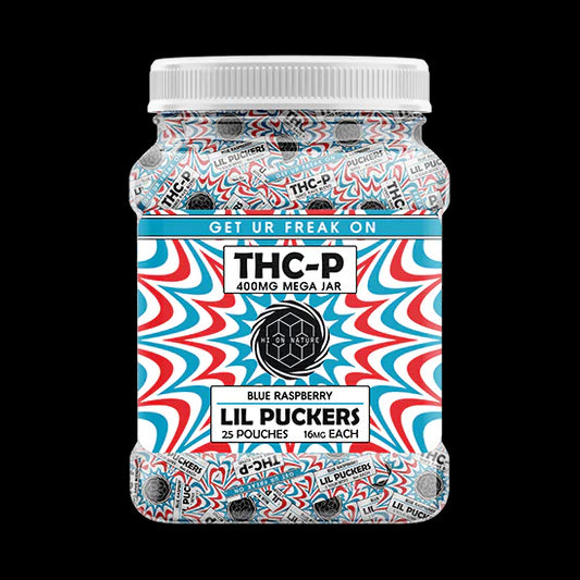 Hi on Nature (Hon) - Lil Puckers (THC-P) - Delta Gummies (16mg x 25 pouches) - MK Distro
