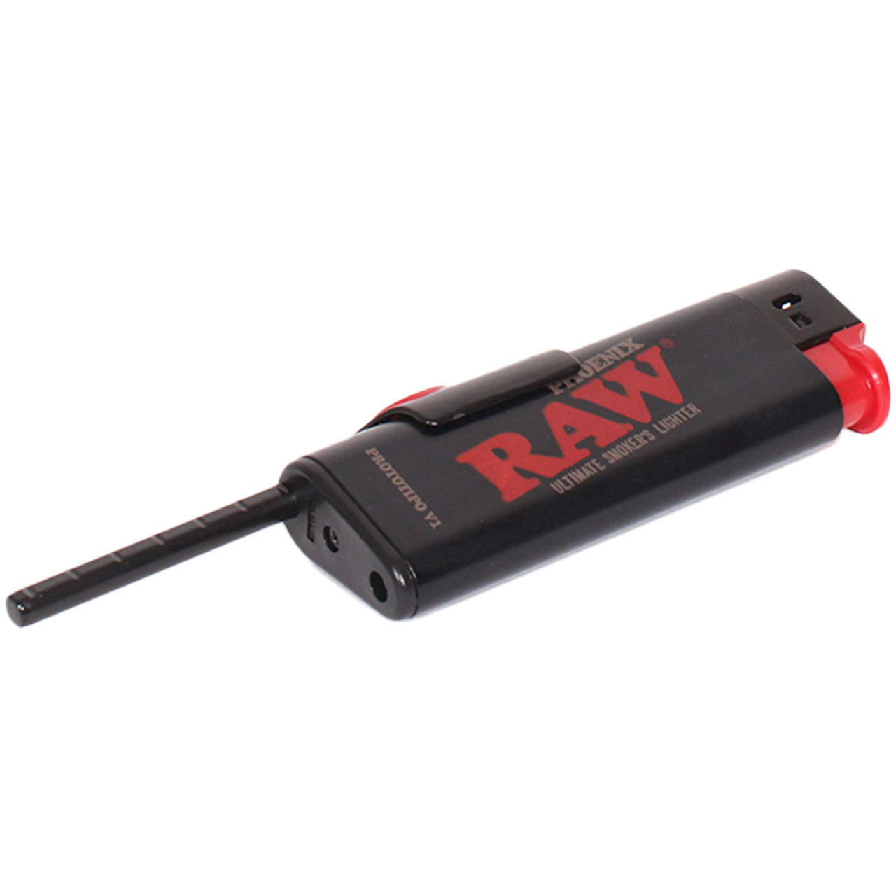 Raw Pheonix Black Lighters - Refillable Lighters (Display of 30) - MK Distro