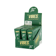 Vibes - Organic Hemp 1 1/4 Size  - Cones (30 Packs x 6 Cones) - MK Distro