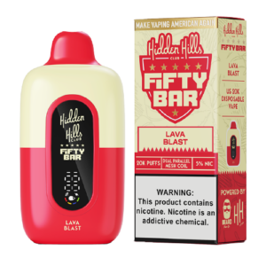Fifty Bar 20K - Disposable Vape (5%) (Box of 5) - MK Distro