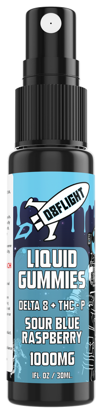 D8Flight - Liquid Gummies Single (1000mg × 30mL) - MK Distro