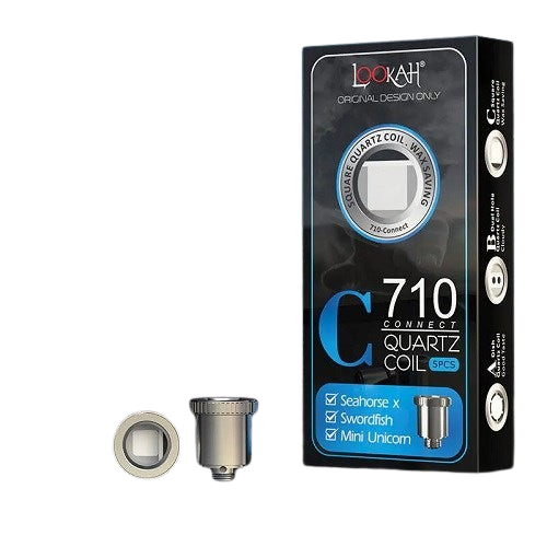 Lookah - 710 Connect Quartz Coils (5ct) - MK Distro