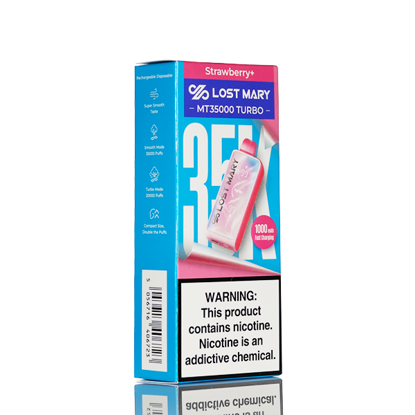 Lost Mary MT35000 Turbo - Disposable Vapes (5% - 35,000 Puffs) - Box of 5 - MK Distro