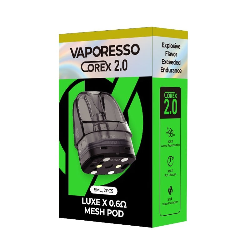Vaporesso - Corex 2.0 LUXE X (5mL) Replacement Pods (2pcs) - MK Distro