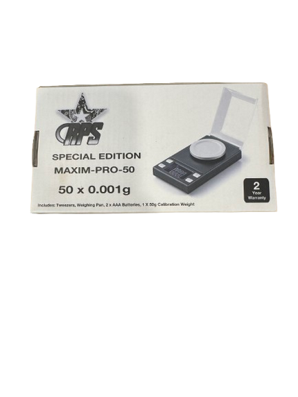 True 42 Maxim Pro 50 Precision Assorted - Scales (50g x 0.001g) - MK Distro