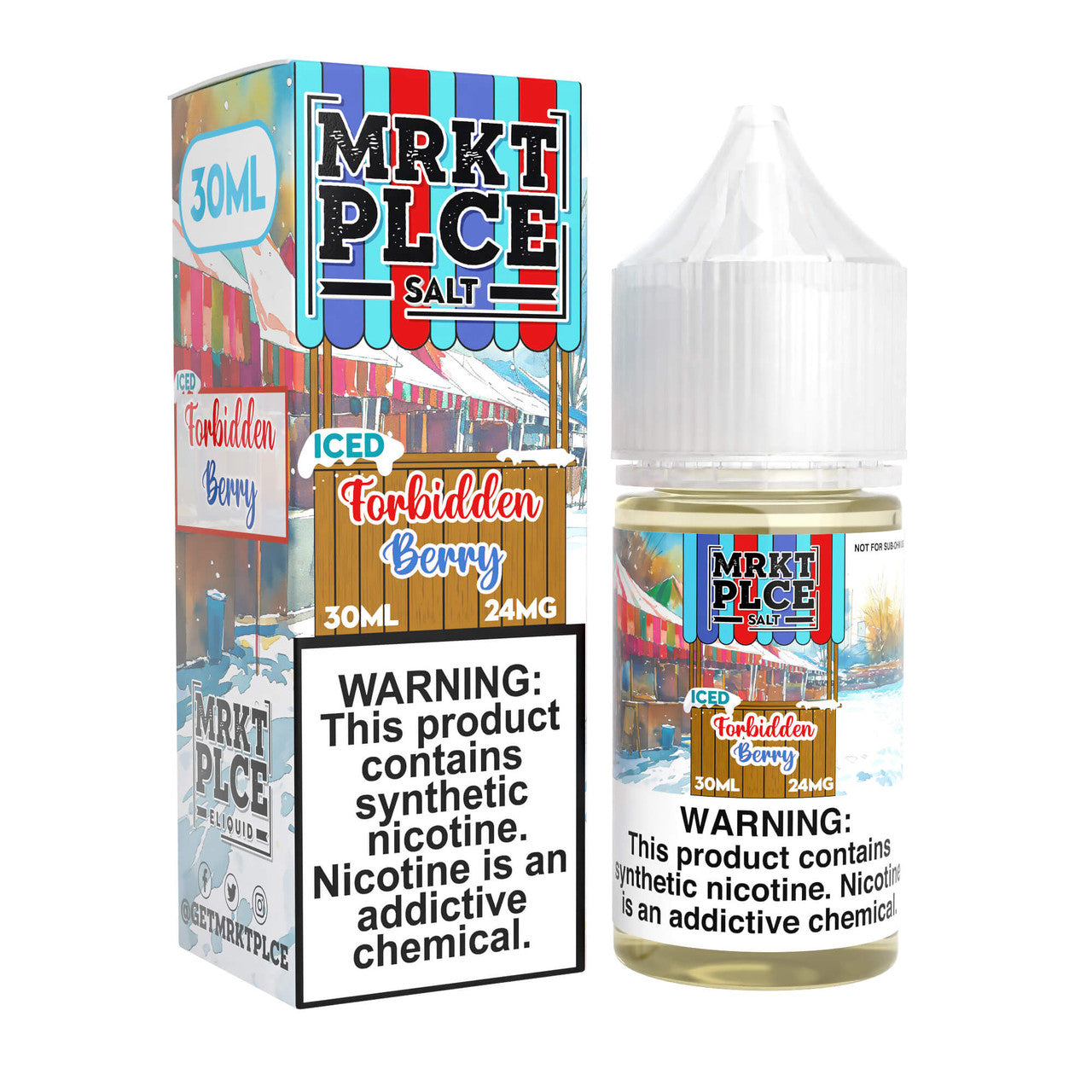 Mrkt Plce - Salt Nic Premium E-Liquid (30mL) - MK Distro