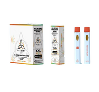 Trinity - XXL All in one KnockOut Blend (D8 + D10 + D11 + HHC + THC-P + THC-H + THC-JD + THCA SAUCE) - Hemp Disposables (3g x 5) - MK Distro