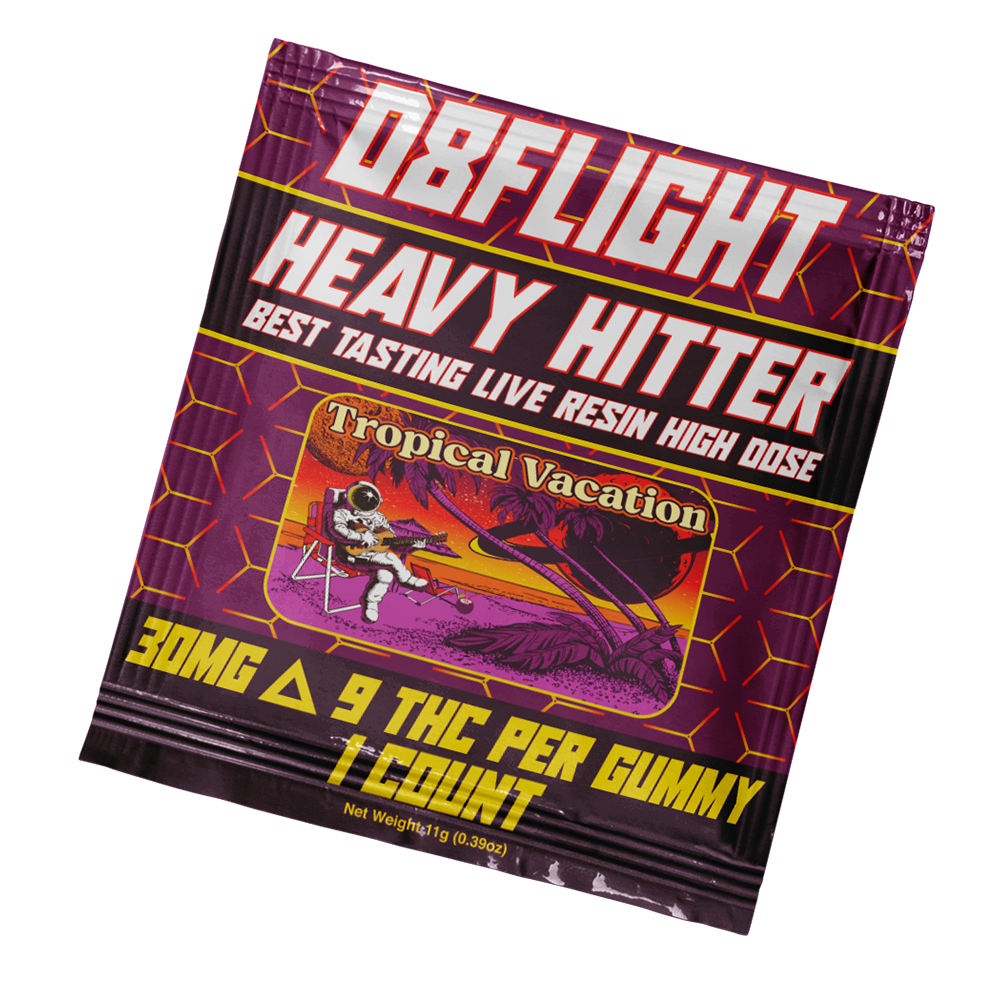 D8Flight - Heavy Hitter Dose (Delta9) - Gummies & Edibles (30mg x 25) - MK Distro