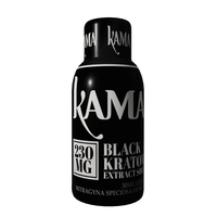 KAMA - Black Liquid - Kratom Extract Shot 230mg - (12 x 30ml) - MK Distro