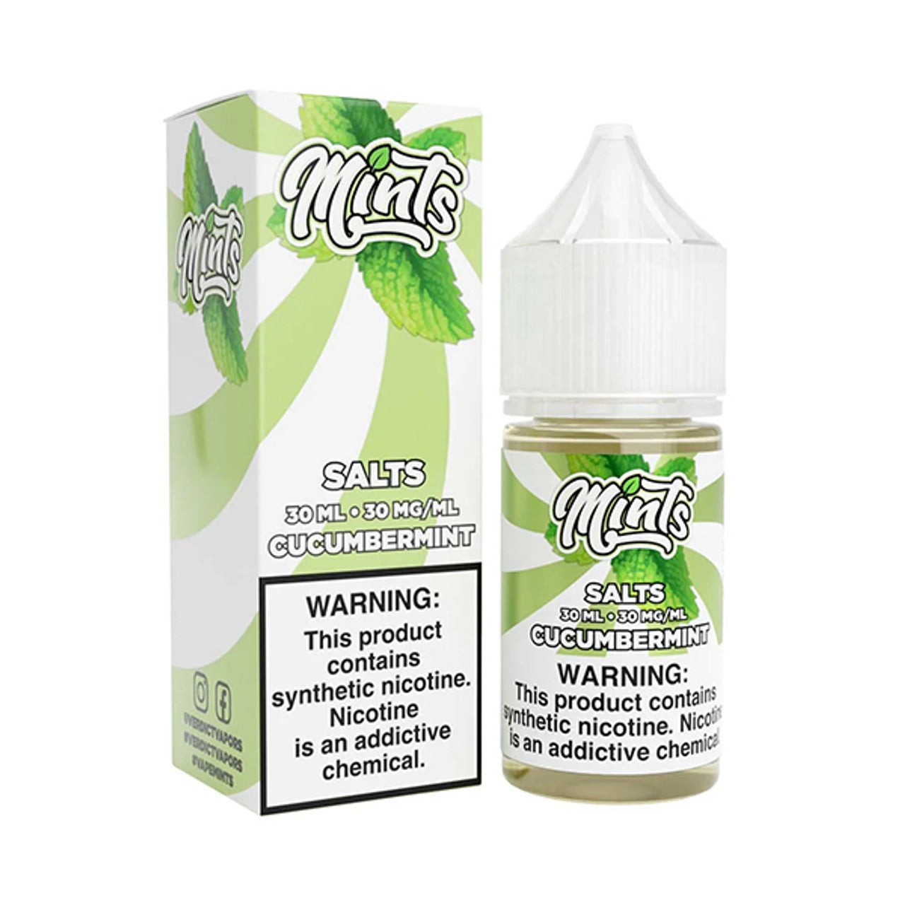 Mints - Salt Nic E-Liquid (30mL) - MK Distro