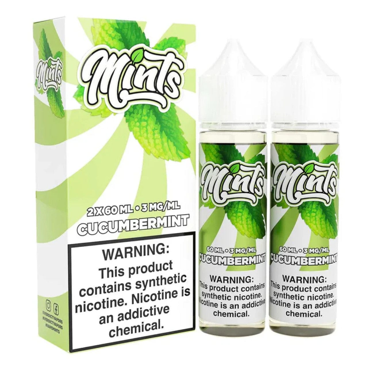 Mints - Premium E-Liquid (60mL x 2ct) - MK Distro