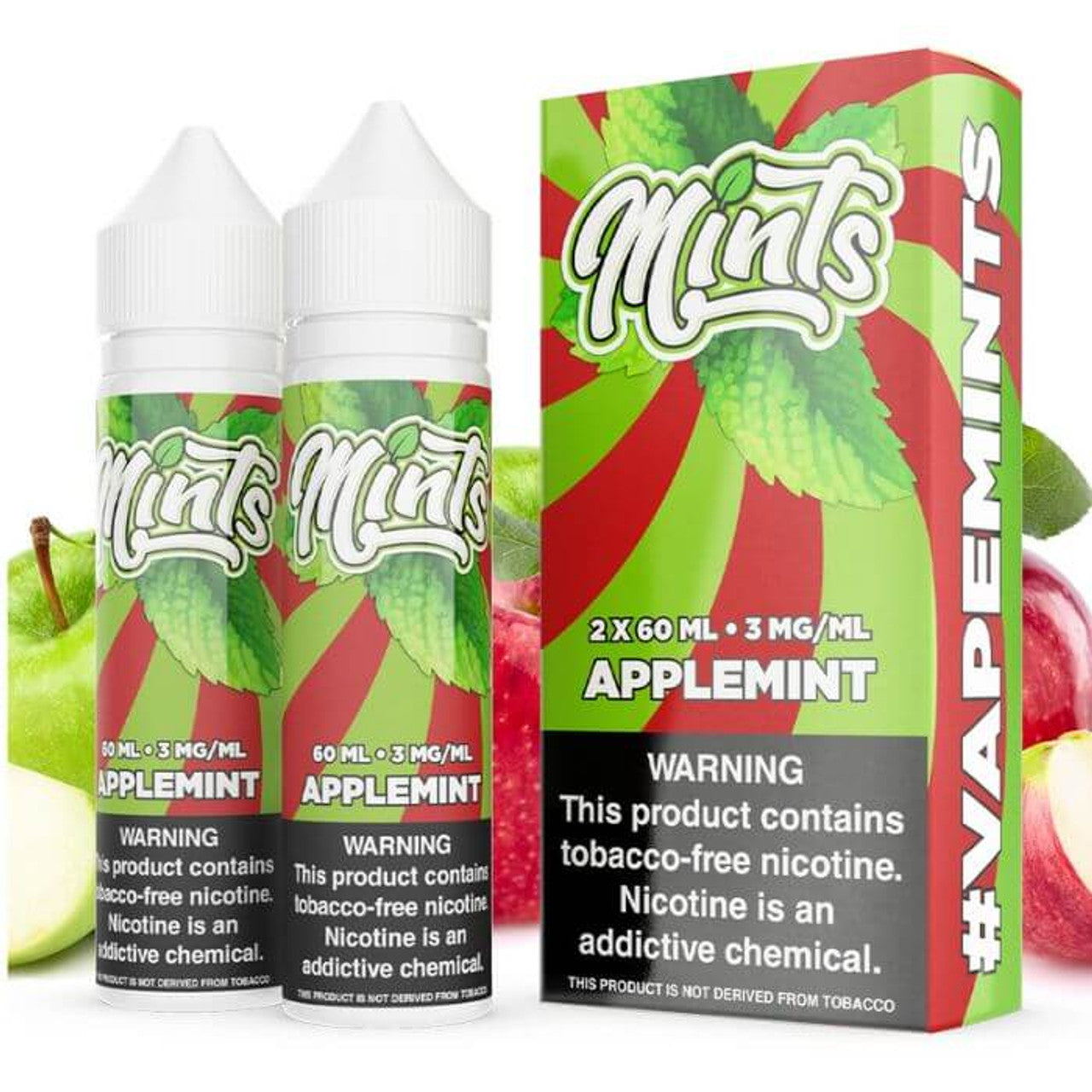 Mints - Premium E-Liquid (60mL x 2ct) - MK Distro