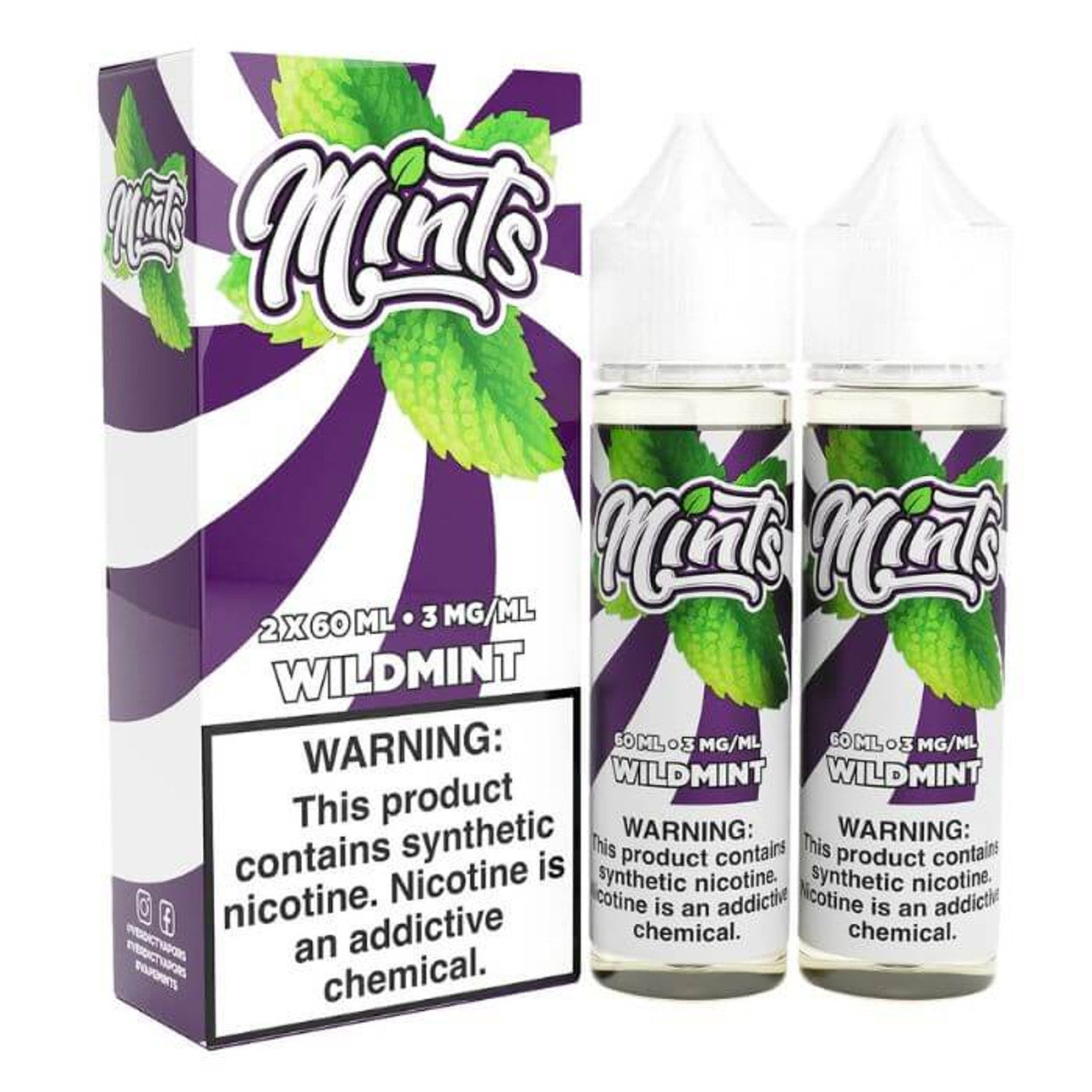 Mints - Premium E-Liquid (60mL x 2ct) - MK Distro