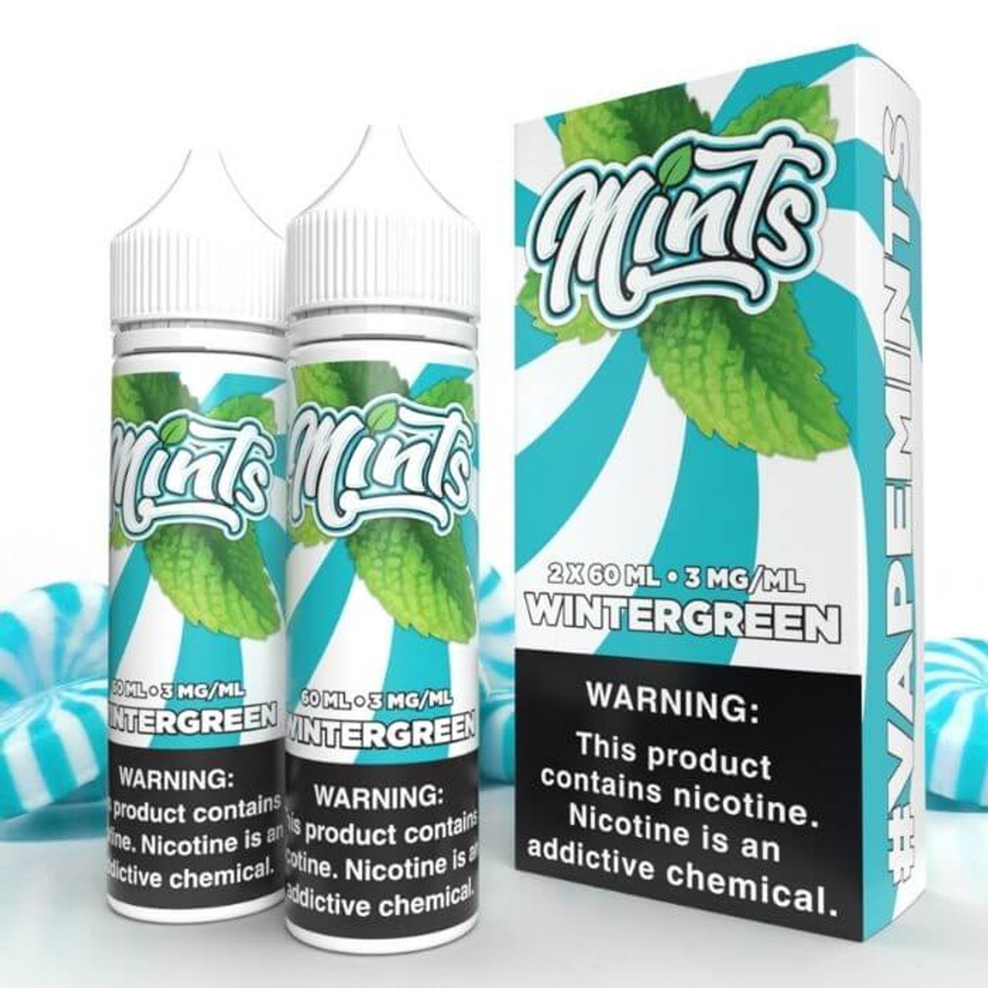 Mints - Premium E-Liquid (60mL x 2ct) - MK Distro
