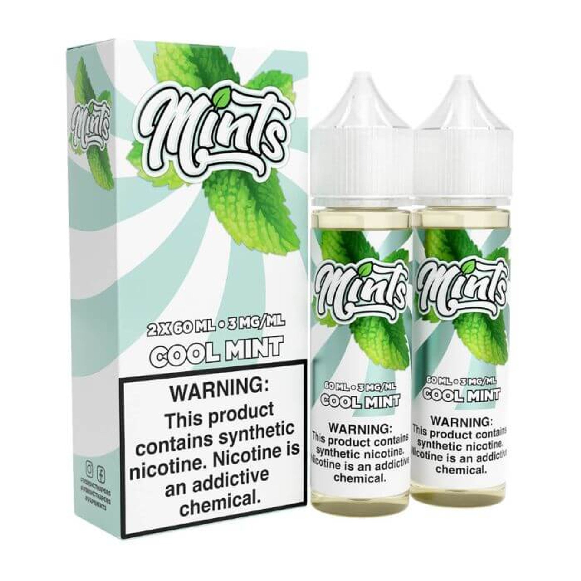 Mints - Premium E-Liquid (60mL x 2ct) - MK Distro