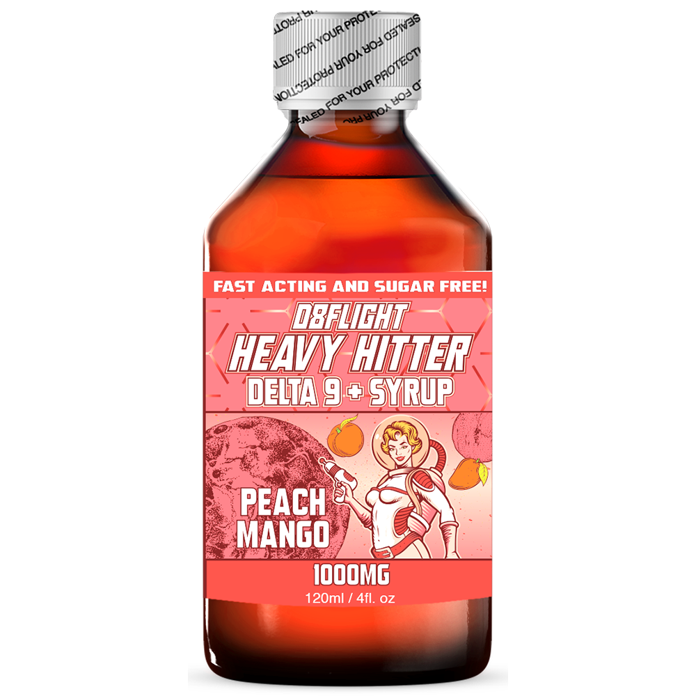 D8Flight - Heavy Hitter (Delta9 + Syrup) - Hemp Syrup (1000mg) - MK Distro