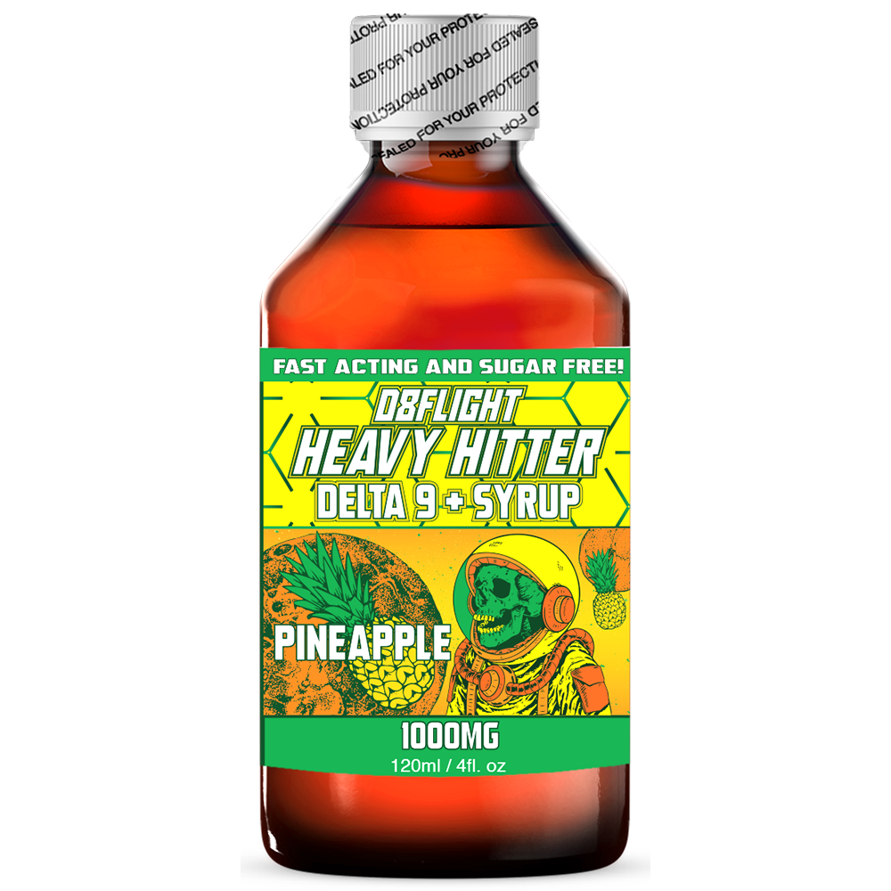 D8Flight - Heavy Hitter (Delta9 + Syrup) - Hemp Syrup (1000mg) - MK Distro