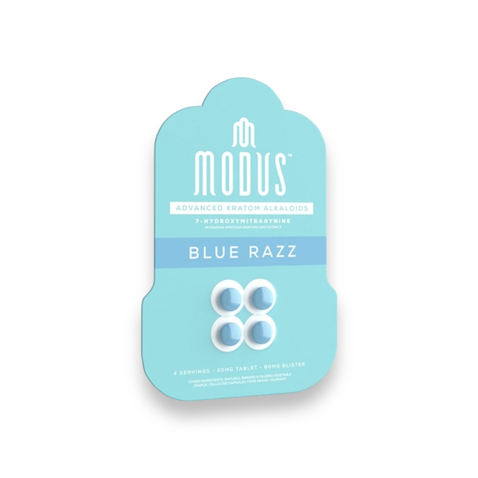 Modus - 7-Hydroxymitragynine Extract Tablets (20mg x 4ct) - Single - MK Distro