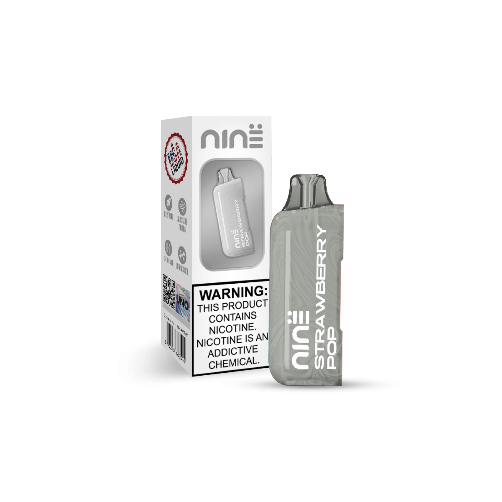 Uno Nine Pod - (TC)Disposable Vape (5% - 30,000 Puffs) - Box of 5 (TEXAS COMPLIANT)