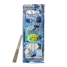 Dazed - Ice Walkerz (THC-A) - Hemp Pre Rolls (0.75g x 10) - MK Distro
