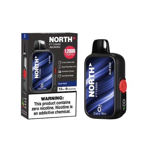 North FT12000 - Disposable Vape (0% - 12,000 Puffs) - Box of 10 - MK Distro